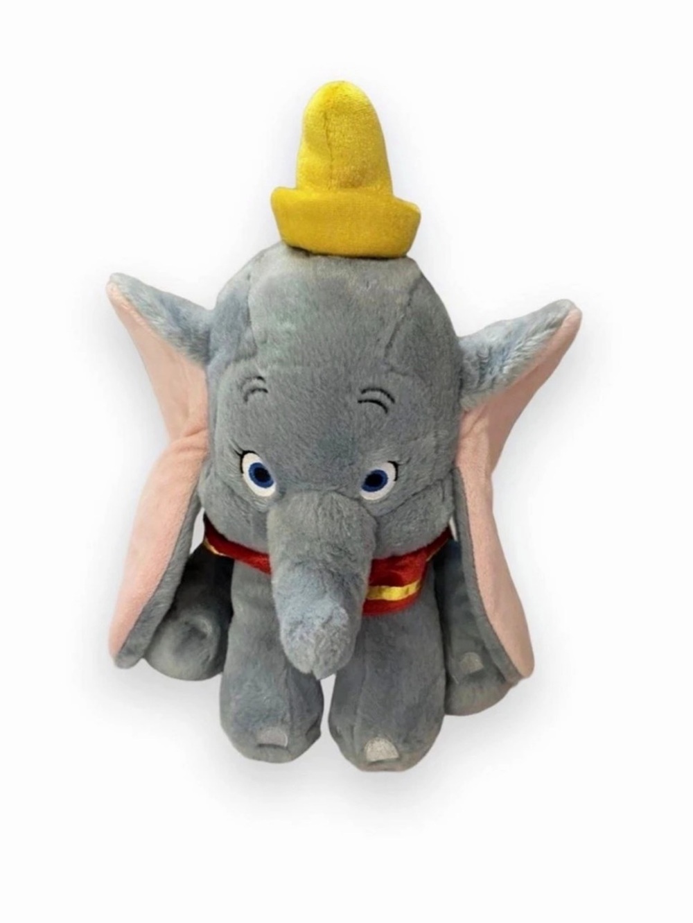 Disney Dumbo Plush Stuffed Animal Gray & Pink
